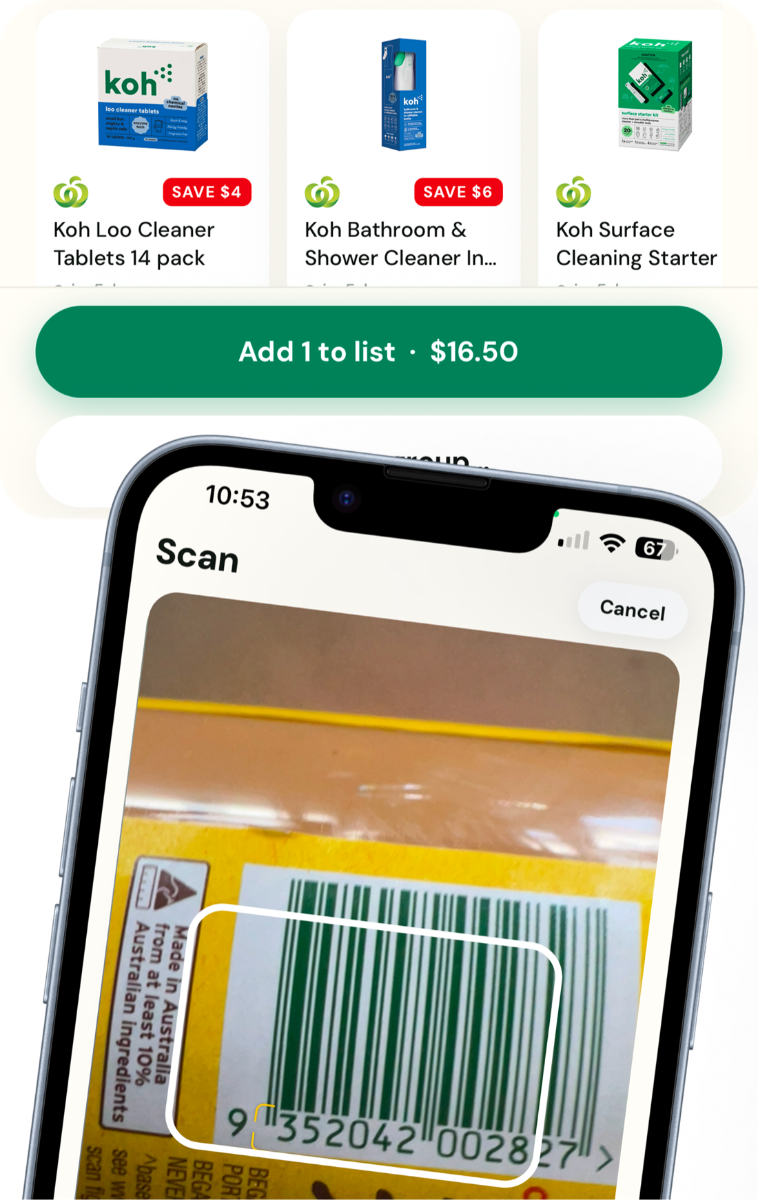 Scan it. Know it.